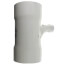 8" x 8" x 2" PVC DWV Sanitary Tee