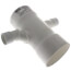 6" x 2" PVC DWV Double Sanitary Tee