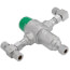 3/8" Aqua-Gard Thermostatic 4 Port Mixing Valve, Lead Free (Compression)