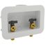 Centro II Center Drain Washing Machine Outlet Box (Copper Sweat)