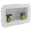 Centro II CPVC Assembled Washing Machine Outlet Box w/ 1/4 Turn (Standard Pack)