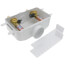 Centro II CPVC Assembled Washing Machine Outlet Box w/ Water Hammer Arrestor, 1/4 Turn (Standard Pack)
