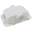 Centro II CPVC Assembled Washing Machine Outlet Box w/ Water Hammer Arrestor, 1/4 Turn (Standard Pack)