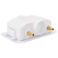 Centro II PEX Crimp Assembled Washing Machine Outlet Box w/ 1/4 Turn (Standard Pack)