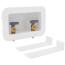 Centro II PEX Crimp Assembled Washing Machine Outlet Box w/ 1/4 Turn (Standard Pack)