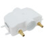 Centro II Expansion PEX Assembled Washing Machine Outlet Box w/ Water Hammer Arrestor, 1/4 Turn (Standard Pack)