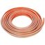 Oil V-Tec 1/2" OD x 100' Coated Copper Type L Tubing Coil (Orange)