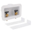 Centro II Expansion PEX Assembled Washing Machine Outlet Box w/ 1/4 Turn (Contractor Pack)