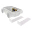 2" X 4" Expansion PEX Washing Machine Outlet Box 1/4 Turn Brass Ball Valves, Assembled