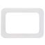 2 x 4 Washing Machine Outlet Box Plastic Faceplate
