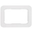 2 x 4 Washing Machine Outlet Box Plastic Faceplate