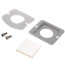 Inspection Glass Kit (Bracket, Glass, Gasket & Hardware) for Ultra Series 1 & 2 Boilers, 383-500-020