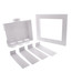 QUADTRO Unassembled Washing Machine Outlet Box w/ 1/4" Turn (1/2" PEX Press)
