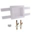 QUADTRO Unassembled Washing Machine Outlet Box w/ 1/4" Turn, Hammer (1/2" PEX Press)