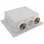 QUADTRO Washing Machine Outlet Box 1/4 Turn Brass Ball Valves (Sweat)