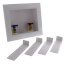 QUADTRO Washing Machine Outlet Box 1/4 Turn Brass Ball Valves (CPVC)