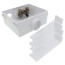 QUADTRO Expansion PEX Washing Machine Outlet Box w/ Single Lever Ball Valve (Standard Pack)