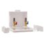 QUADTRO CPVC Washing Machine Outlet Box w/ 1/4 Turn Brass Hammer Ball Valve (Standard Pack)
