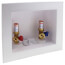 QUADTRO Washing Machine Outlet Box w/ 1/4 Turn Hammer Valve (ASTM F1807 PEX – Standard Pack)