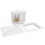 QUADTRO Washing Machine Outlet Box w/ Single Lever Copper Hammer Valve (Standard Pack)
