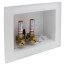QUADTRO Expansion PEX Washing Machine Outlet Box w/ Single Lever Hammer Ball Valve (Standard Pack)