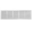 10" x 6" (Wall Opening Size) Satin Anodized Sidewall Aluminum Register w/ MS Damper (VM Series)
