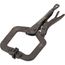 9" C-Clamp Locking Pliers with Swivel Jaws