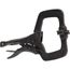 11" C-Clamp Locking Pliers w/ Swivel Jaws