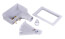 Eliminator CPVC, Bottom Mount Washing Machine Outlet Box w/ 1/4 Turn (Standard Pack)