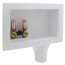 Eliminator Expansion PEX, Bottom Mount Washing Machine Outlet Box w/ Water Hammer Arrestor, 1/4 turn (Standard Pack)