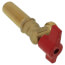 3/4" Washing Machine Outlet Box Copper Valve w/ 1/4 Turn (Red)