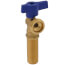 3/4" Washing Machine Outlet Box Copper Valve w/ 1/4 Turn (Blue)