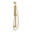 Brushed Gold Eco-performance Modern 1 Function Handshower w/ 30" Slide Bar, 3887EPBG