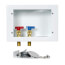 Metal Copper Washing Box Outlet Box w/ 1/4 Turn, 2" NPT Tailpiece (Standard Pack)