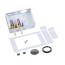 Metal CPVC Washing Machine Outlet Box w/ Water Hammer Arrestor, 1/4 Turn, Grommets (Top Mount)