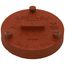 3" 7074 Grooved Cap