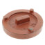 8" 7074 Grooved Cap