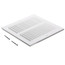 Sure-Vent Wall Box with Metal Grille Faceplate
