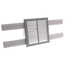 Sure-Vent Wall Box with Metal Grille Faceplate
