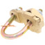 1/2"-1" IPS Water Pipe Ground Clamp, 4 Sol-4/0 Str