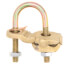 1/2"-1" IPS Water Pipe Ground Clamp, 4 Sol-4/0 Str