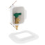 I2K Copper Ice Maker Outlet Box w/ 1/4 Turn, Low Lead (Standard Pack)