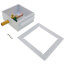 Metal Copper Ice Maker Outlet Box w/ Water Hammer Arrestor, 1/4 Turn, Low Lead (Standard Pack)