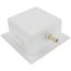Square CPVC Ice Maker Outlet Box w/ Water Hammer Arrestor, 1/4 Turn, Low Lead (Standard Pack)