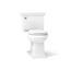 Memoirs Stately Continuousclean Two-Piece Round-Front Toilet, 1.28 Gpf (White), K-33815-0