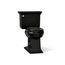 Memoirs Stately Two-Piece Round-Front Toilet, 1.28 Gpf (Black), K-3933-7