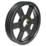 3 Groove Cast Iron Split Taper Sheave, A, B or 5V Belt, 12.68" OD