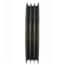 3 Groove Cast Iron Split Taper Sheave, A, B or 5V Belt, 12.68" OD