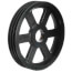 3 Groove Cast Iron Split Taper Sheave, A, B or 5V Belt, 13.88" OD