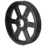 3 Groove Cast Iron Split Taper Sheave, A, B or 5V Belt, 13.88" OD